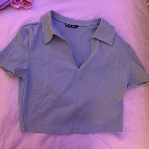 Collar Green Top